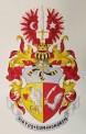 სამეფო კლუბის საპატიო წევრის - რონალდ მანგამის გერბი  Coat of arms of Honorary member of the Royal Club of Georgia - Ronald S. Mangum